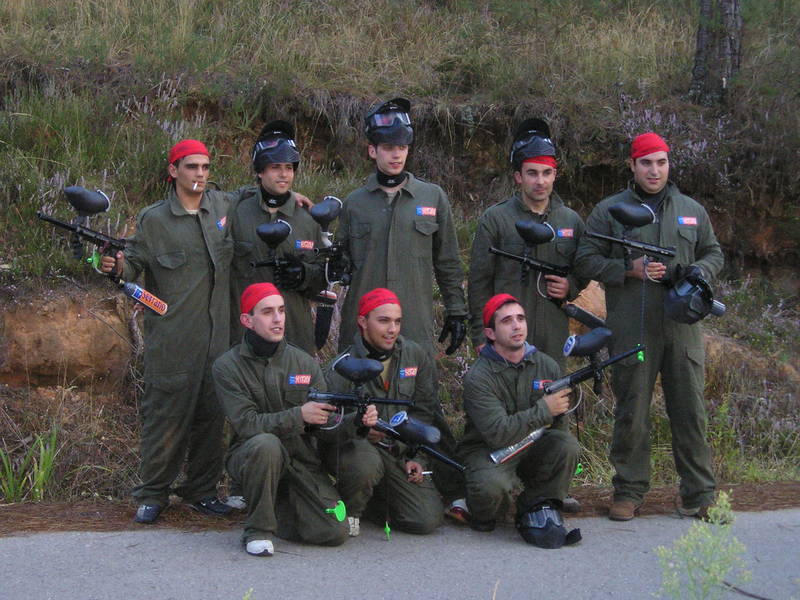 jogo de paintball